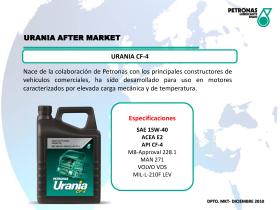 Petronas 715089J1EU - Petronas Urania  CF4 15w/40 CF4 envase de 1000 litros