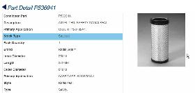 Donaldson P150694 Air Filter, Primary - View #7