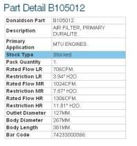 Donaldson B105012 - AIR PRIMARY DURALITE
