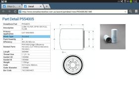 Donaldson P554005