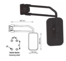 iNMESA S-2045 - CJTO  COMPLETO BRAZO RETROVISOR