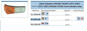 Leo Industrial 01202180 - FARO INTEMIT.DEL.IZQ.PEGASO