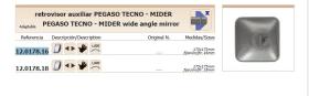 Leo Industrial 12017816 - ESPEJOS RETROVISORES