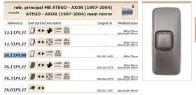 Leo Industrial 20137900 - LUNA MERCEDES ATEGO TERMICA