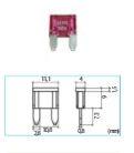 Sermovil 0700130 - FUSIBLE MINI 10A