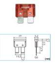 Sermovil 0700310 - FUSIBLE UNIVERSAL 5 AMPERIOS