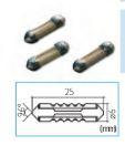 Sermovil 6128A - FUSIBLE PORCELANA 8A