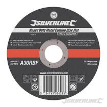 Silverline 103610 - DISCO ABRASIV. PLANO CORTE METAL PR