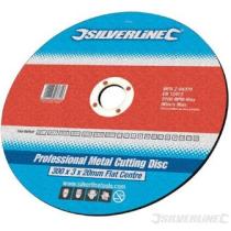 Silverline 103628 - DISCO ABRASIV. PLANO CORTE METAL PR