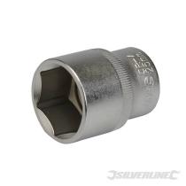 Silverline 178045 - VASO MTRICO CONDUCTOR DE 1/2"25MM