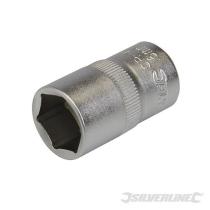 Silverline 179056 - VASO MTRICO CONDUCTOR DE 1/2"16MM