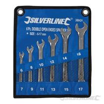 Silverline 380424 - JUEGO DE LLAVES FIJAS DE DOS BOCAS6