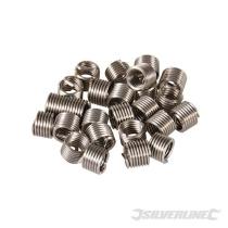 Silverline 435675 - PK DE 25 HELICOIDESM6 X 1.0MM