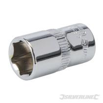 Silverline 438281 - VASO MTRICO CONDUCTOR DE 1/4"10MM