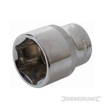 Silverline 593431 - VASO MTRICO CONDUCTOR DE 1/2"26MM