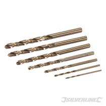 Silverline 598435 - JUEGO DE 7 BROCAS COBALTO1.5-6MM