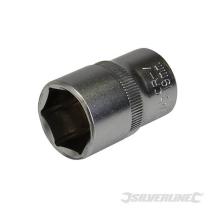 Silverline 637442 - VASO MTRICO CONDUCTOR DE 1/2"19MM