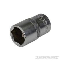 Silverline 721677 - VASO MTRICO CONDUCTOR DE 1/2"17MM