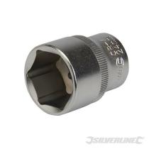 Silverline 790839 - VASO MTRICO CONDUCTOR DE 1/2"24MM