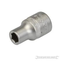 Silverline 801702 - VASO MTRICO CONDUCTOR DE 1/2"9MM