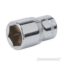 Silverline 829834 - VASO MTRICO CONDUCTOR DE 1/4"11MM