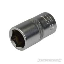 Silverline 859576 - VASO MTRICO CONDUCTOR DE 1/2"15MM