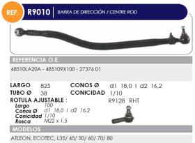 Material vario R9010 - BARRA DIRECCION NISSAN ECOTEC 48510LA20A 485109X100 2737601