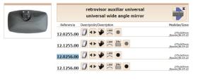 Leo Industrial 12025600 - RETROVISOR AUXILIAR