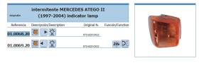 Leo Industrial 01006820 - PILOTO LATERAL MERCEDES DER ATECO II 2004