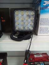 Tecnocem 20048 - FARO LED 48W 16 LED 10-30 VOLTIOS CON TOMA MECHERO