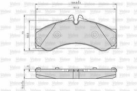 Valeo 873153 - PASTILLAS FRENO MERCEDES SPRINTER 95-2006