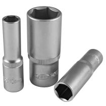 JBM 10255 - 3/8' VASO LARGO HEX, 15MM