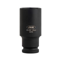 JBM 12072 - VASO DE IMPACTO LARGO HEX DE 1/2' 27MM