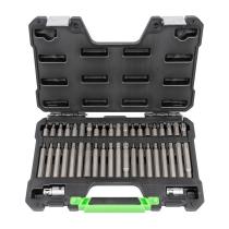 JBM 50983 - MALETÍN DE 42 PUNTAS HEXAGONALES, 12 CANTOS Y TORX DE 1/2'