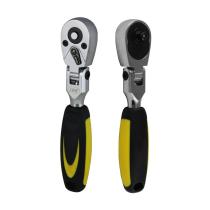 JBM 51306 - CARRACA DE 1/4' ARTICULADA CON CABEZAL DE 72 DIENTES 165MM