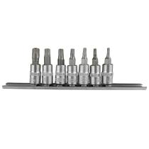 JBM 51746 - JUEGO DE 7 PUNTAS TS DE 5 DIENTES INVIOLABLE CON VASO DE 1/4