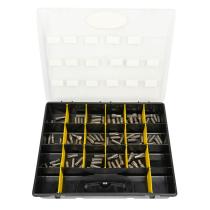JBM 52539 - ESTUCHE DE 85 PUNTAS PHILIPS, PLANA, ALLEN Y TORX