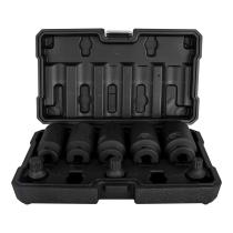 JBM 52547 - SET DE 5 VASOS Y 3 PUNTAS DE IMPACTO XZN DE 1/2'