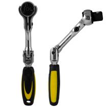 JBM 52588 - CARRACA DE 1/2' ARTICULADA CON CABEZAL DE 72 DIENTES 172MM
