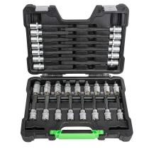 JBM 52604 - MALETÍN DE 30 PUNTAS DE 1/2' PARA TORNILLOS HEXAGONALES