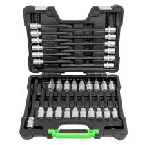 JBM 52606 - MALETÍN DE 32 PUNTAS DE 1/2' PARA TORNILLOS RIBE