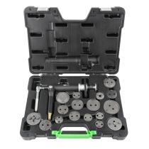 JBM 52636 - KIT REPOSICIONADOR PARA PISTONES DE FRENO CON PISTOLA 18PCS