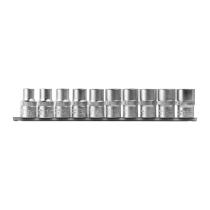 JBM 52716 - JUEGO DE 10 VASOS DE 12 CANTOS DE 1/2'