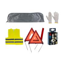 JBM 52773 - KIT EMERGENCIA BOLSA GRIS + MK H4 + CHALECO + TRIANG. + GUAN