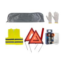 JBM 52775 - KIT EMERGENCIA BOLSA GRIS + MK H7+H1 + CHALECO + TRIANG. + G