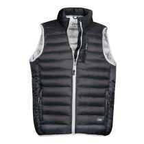 JBM 70001 - CHALECO GRIS-NEGRO T.M