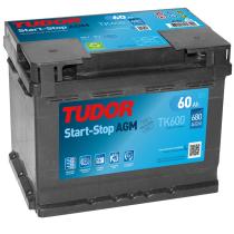 Exide TK600 - BATERIA TUDOR TK600 AGM START STOP