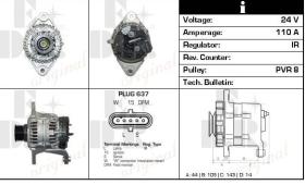 Bosch 0124655499 - ALTERNADORA VI NUEVO VOLVO RENAULT 0124655499 BOSCH