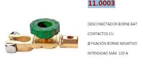 COBO 110003 - DESCONECTADOR DE BATERIAS