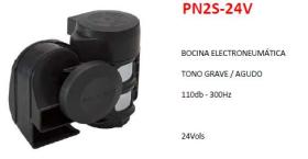 COBO PN2S24V - BOCINA ELECTRONEUMATICA GRAVE AGUDO 24V